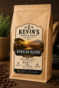 African Blend Espresso Ground Coffee – 12oz Bag
