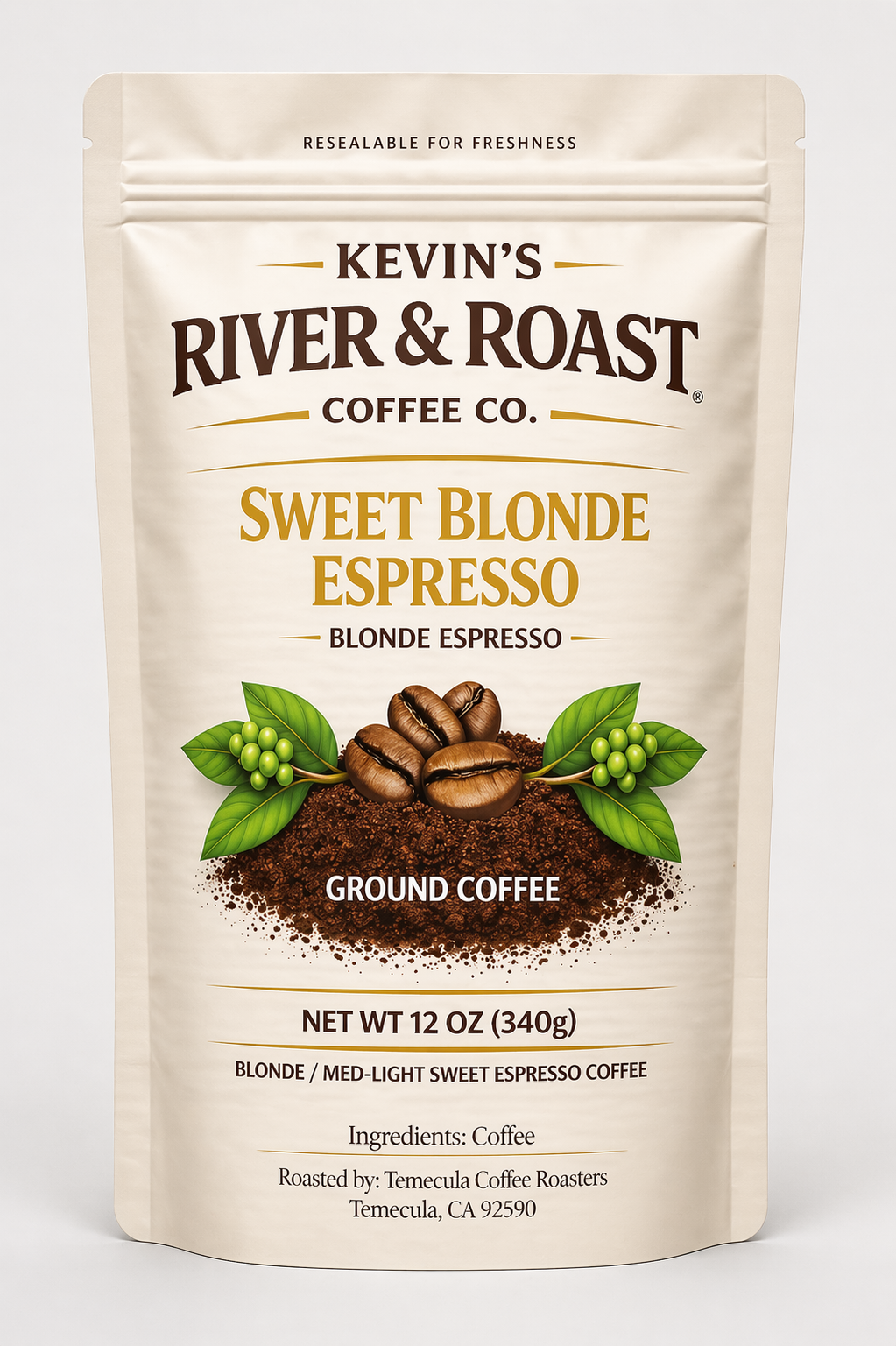 Sweet Blonde Espresso – Ground Coffee